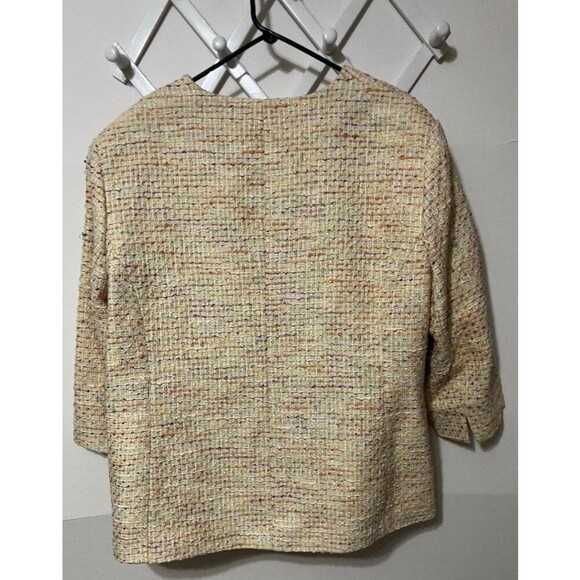 Bob Mackie Studio Women’s Blazer 22W Moroccan Paisley Multicolor Office Jacket - Picture 2 of 7